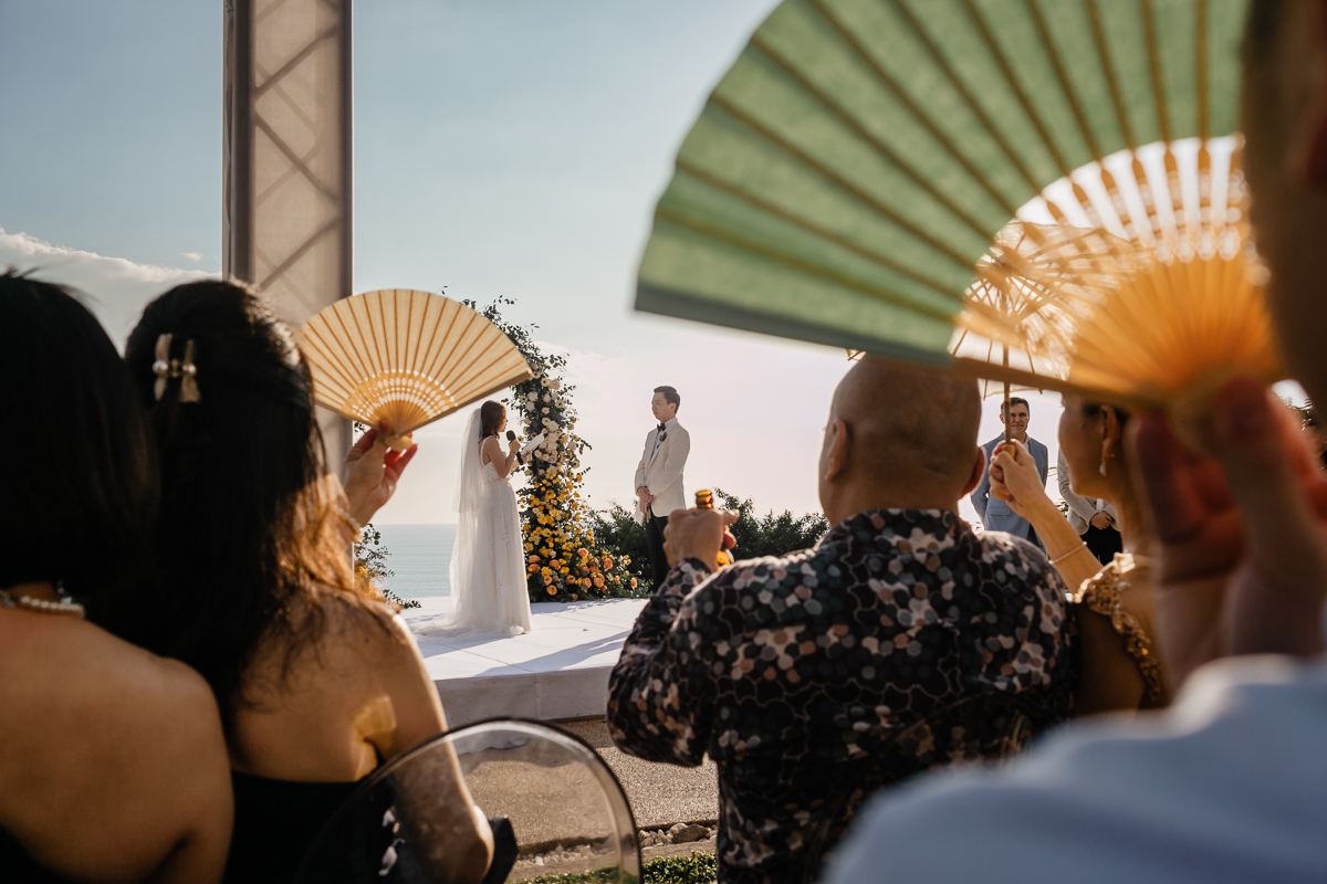 Phuket wedding photographer at luxury wedding villa