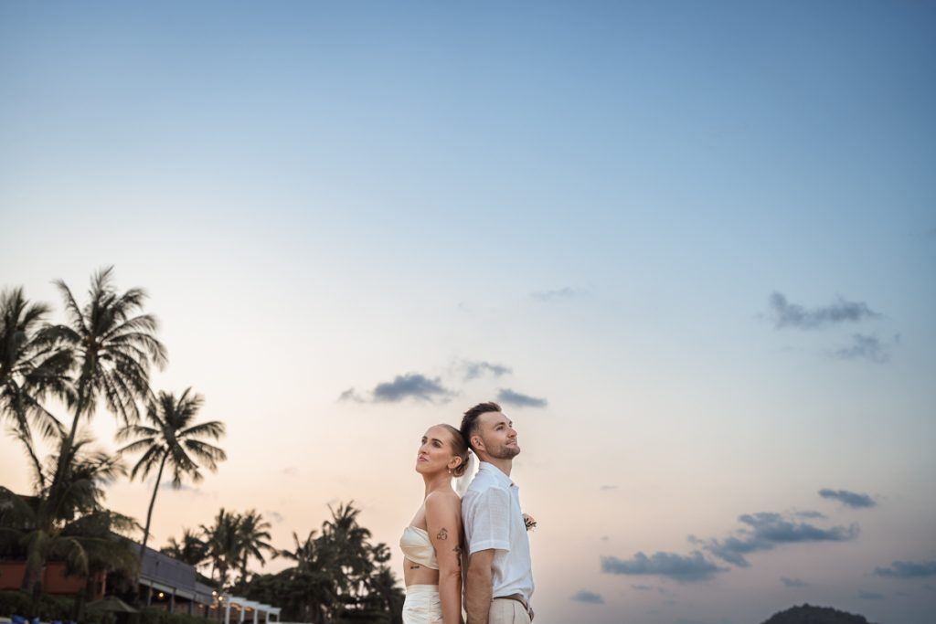 Best photographer in Koh Samui for AU couples