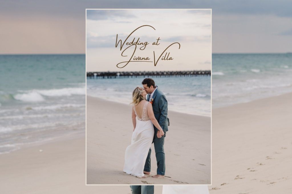 American couples Wedding at Jivana Beach Villas