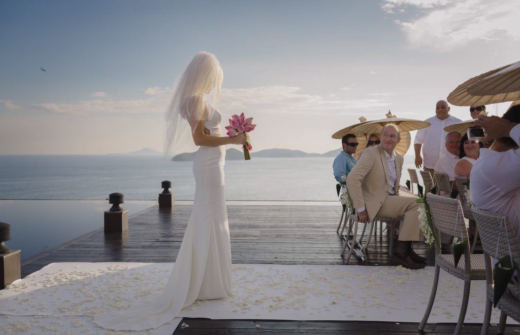 UK Bride at Sri Panwa Resort wedding.
