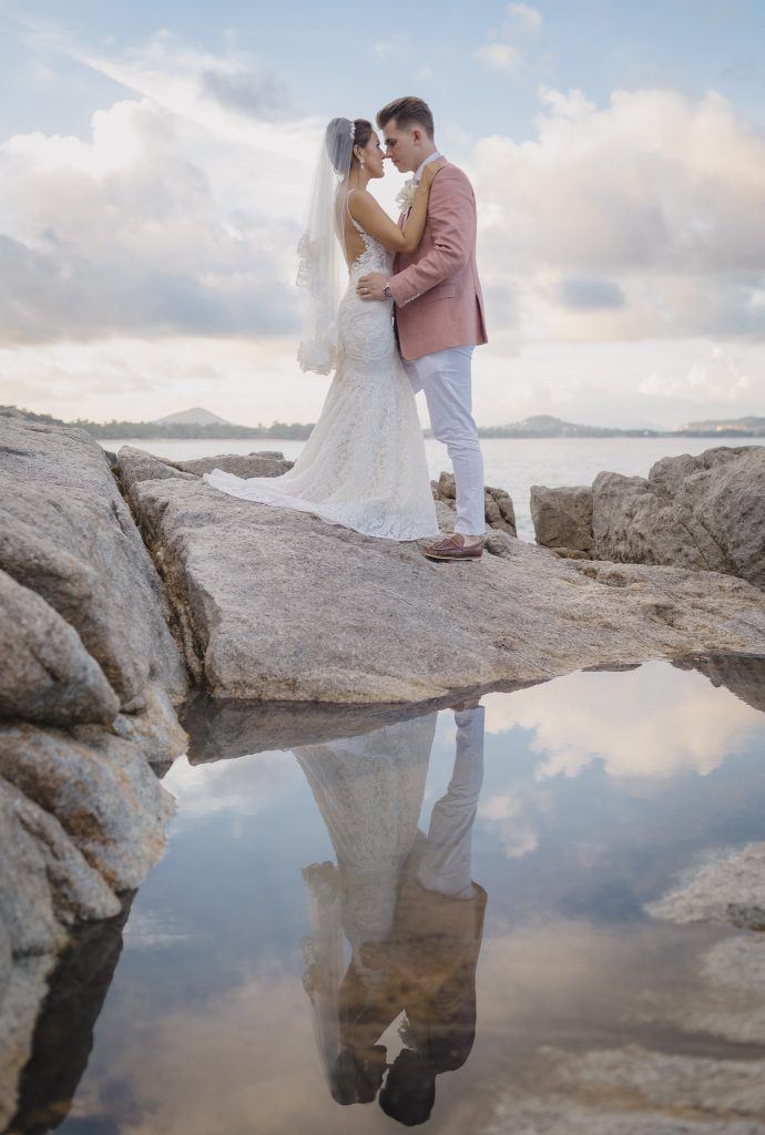 UK couple get married in Koh Samui