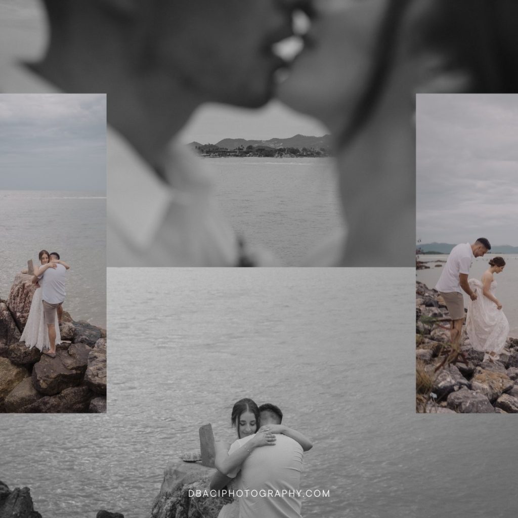 couples wedding portraits at wedding in Koh Samui