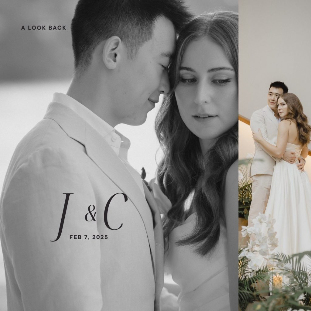 portraits from wedding at Rosewood Hotel Phuket