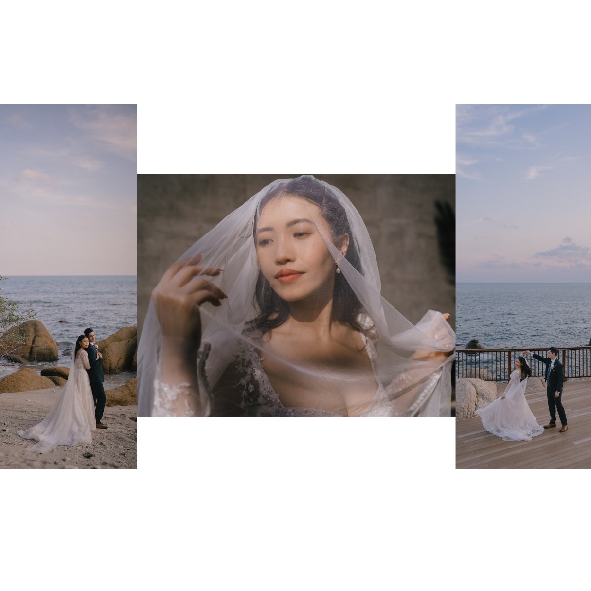 Thailand wedding photographer Daniel Baci captures American couple David & Kiana's wedding at Silavadee Resort Koh Samui.