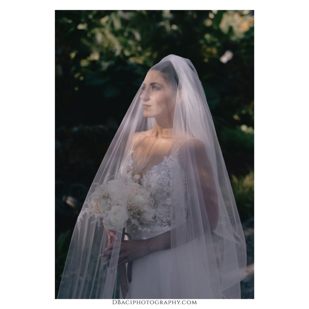 Award winning wedding photo of bride at her destination wedding in Thailand. By Daniel Baci