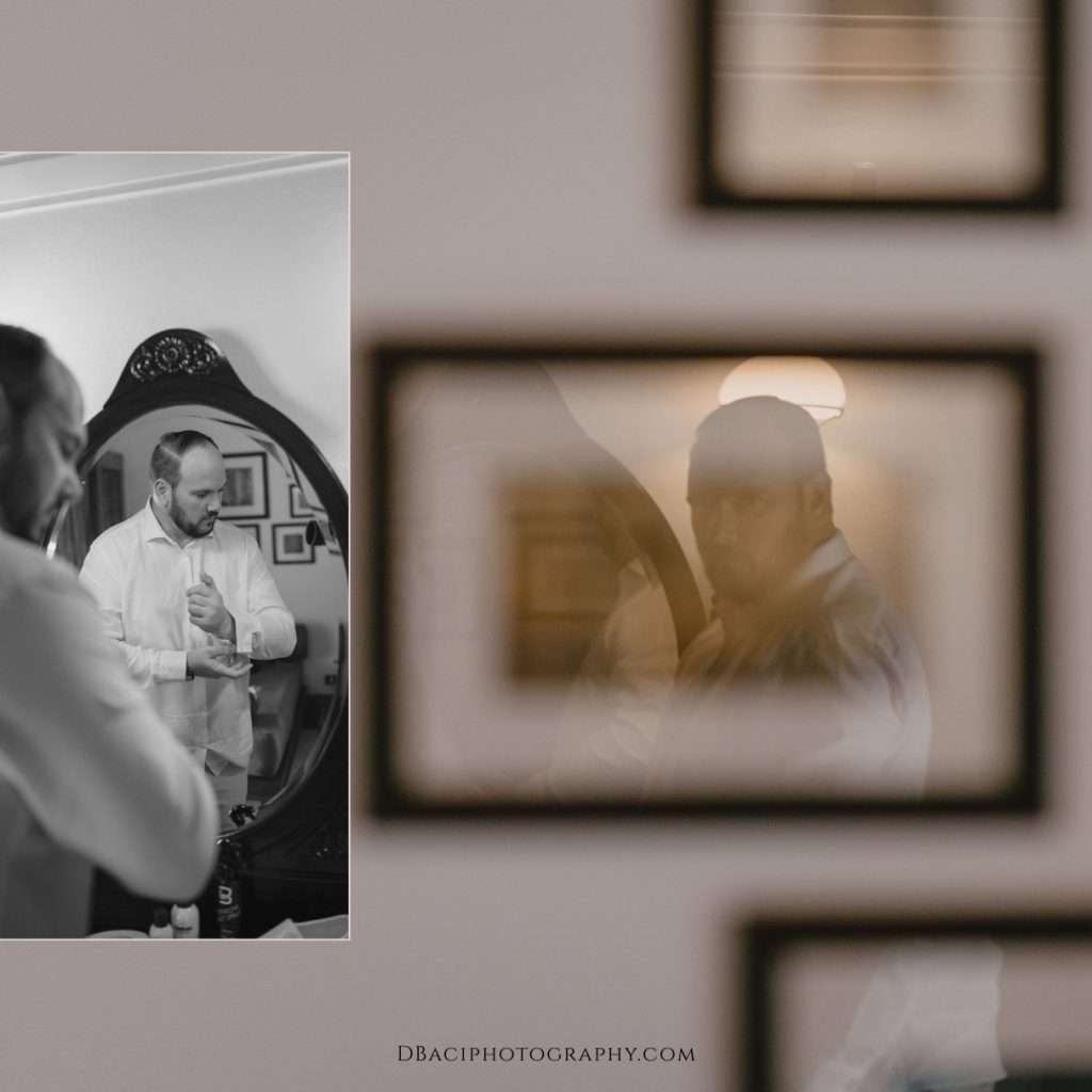 Groom getting ready at Thavorn Beach Village Resort in Phuket