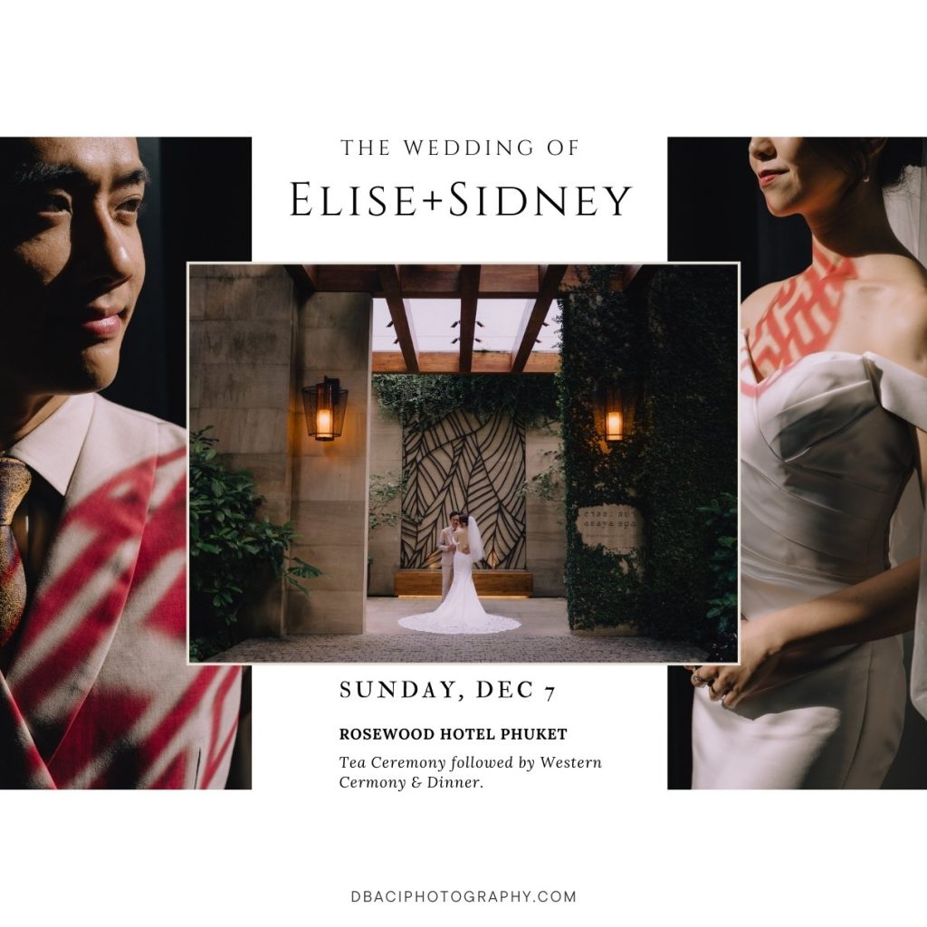 Rosewood Hotel Phuket luxury destination wedding of Elise and Sydney