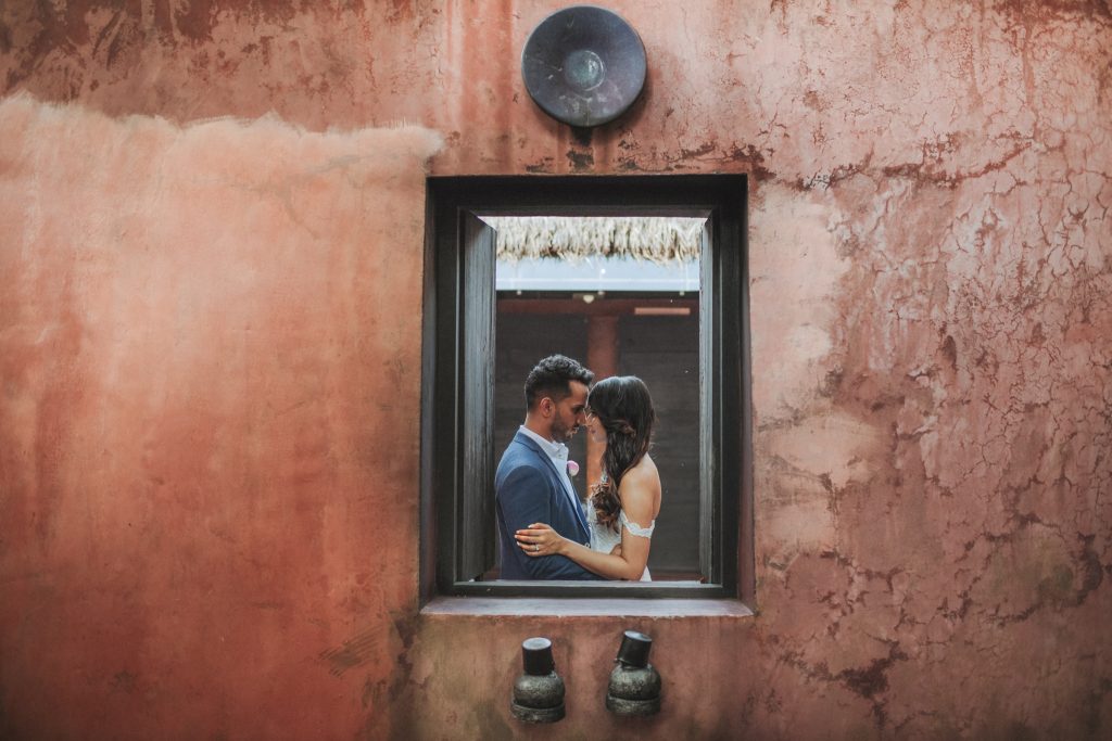 Wedding portrait at Anantara Resort Bophut Koh Samui by wedding photographer Daniel Baci
